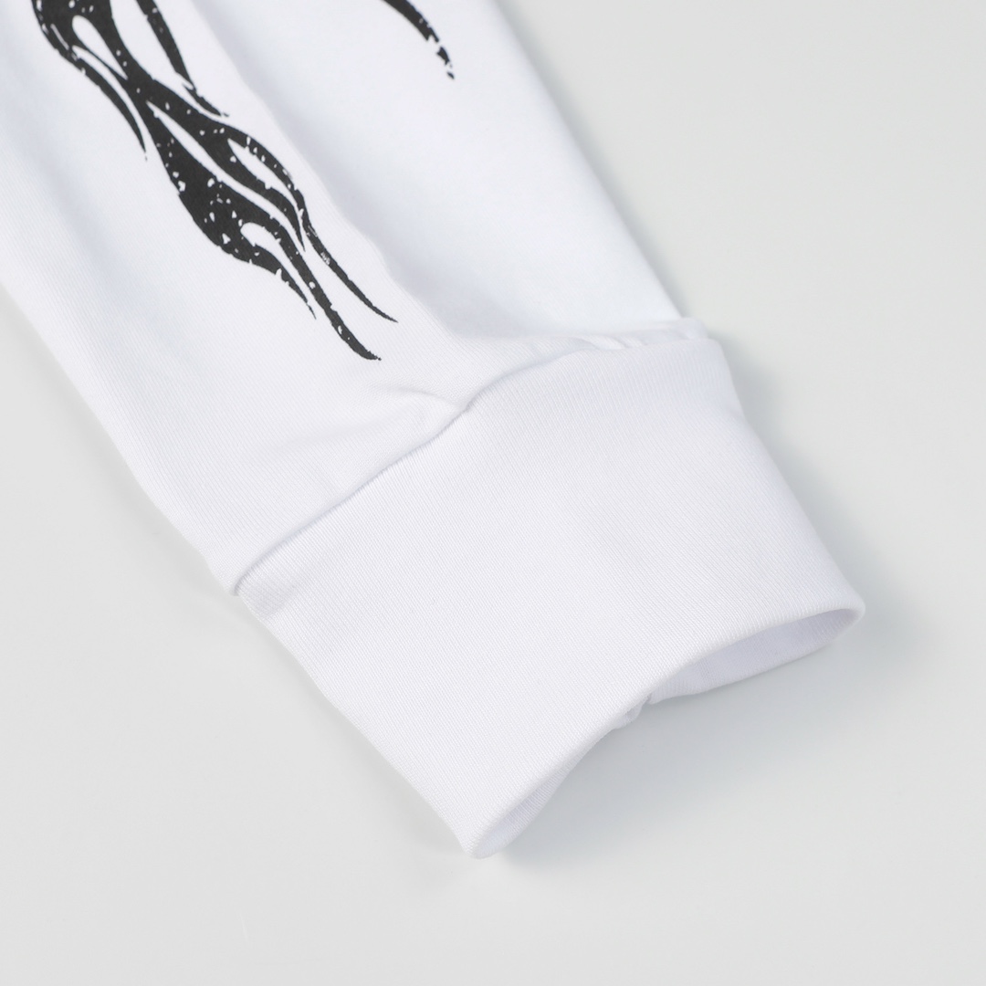 Hellstar Meteor Flame Limited Edition Long Sleeve T-Shirt - FashionPlug