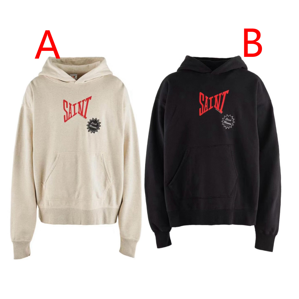 Saint Michael 'MX6' Logo Hoodie  - FashionPlug