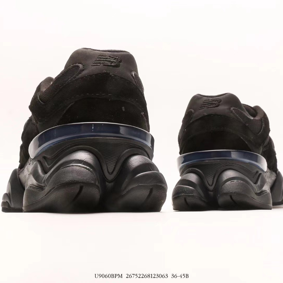New Balance NB 9060  “Triple Black”  Sneakers      U9060BPM - FashionPlug