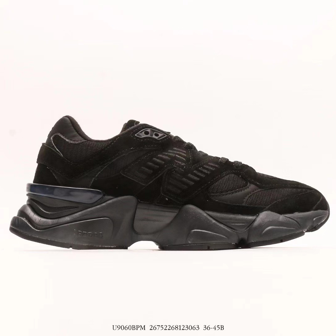 New Balance NB 9060  “Triple Black”  Sneakers      U9060BPM - FashionPlug