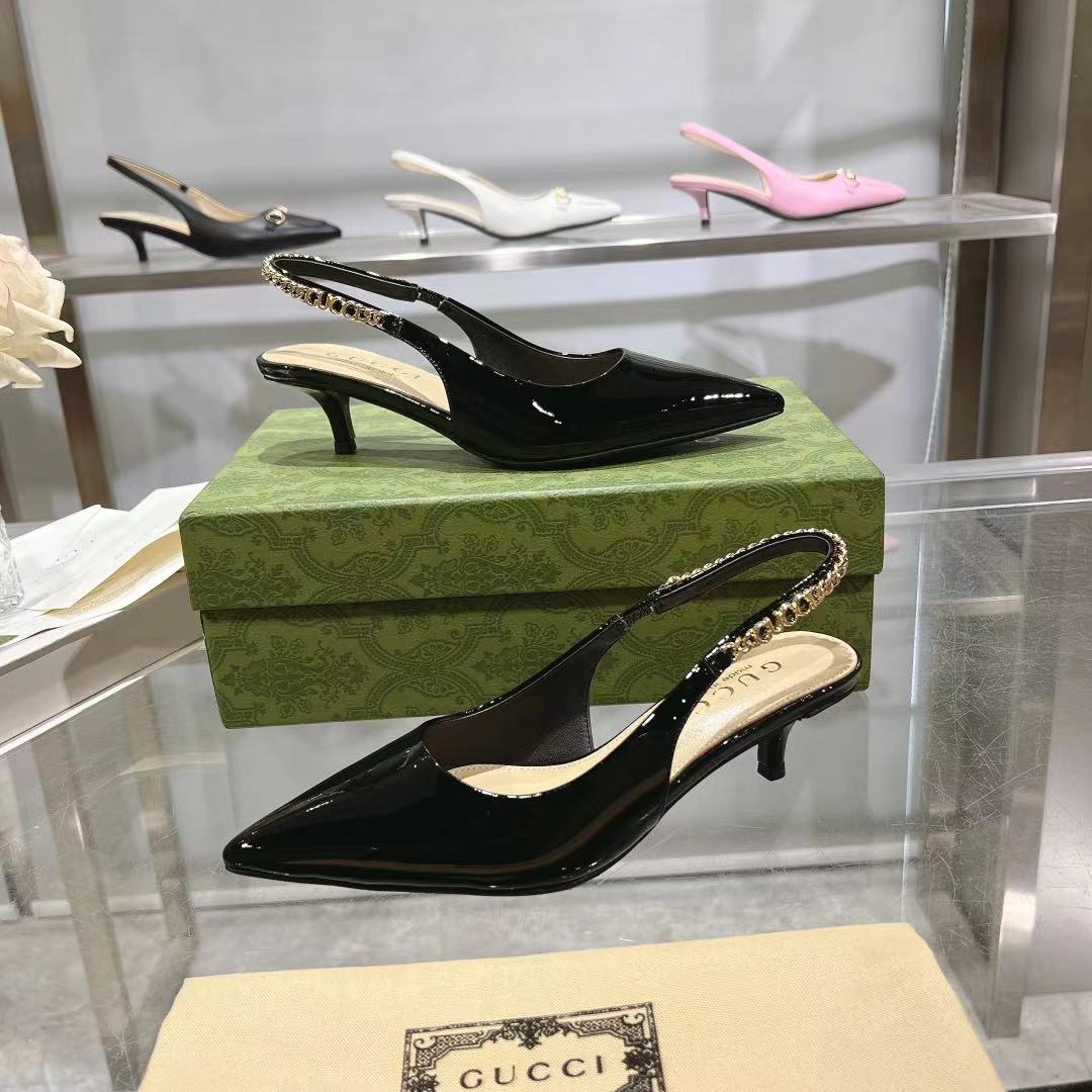 Gucci Signoria Slingback Pump - FashionPlug