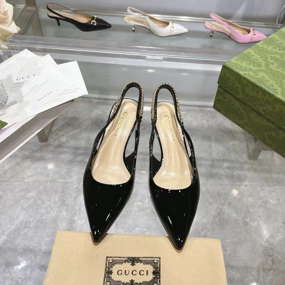 Gucci Signoria Slingback Pump - FashionPlug