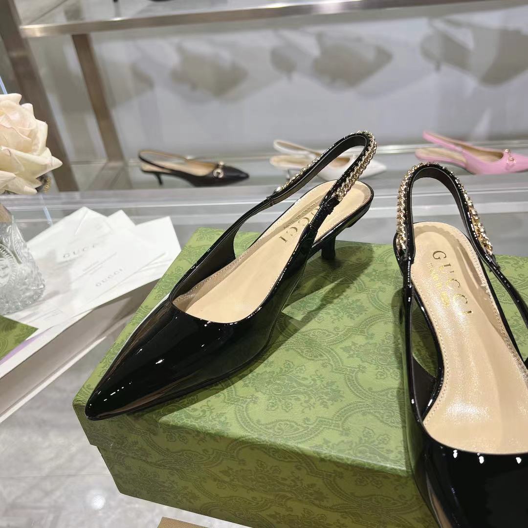 Gucci Signoria Slingback Pump - FashionPlug