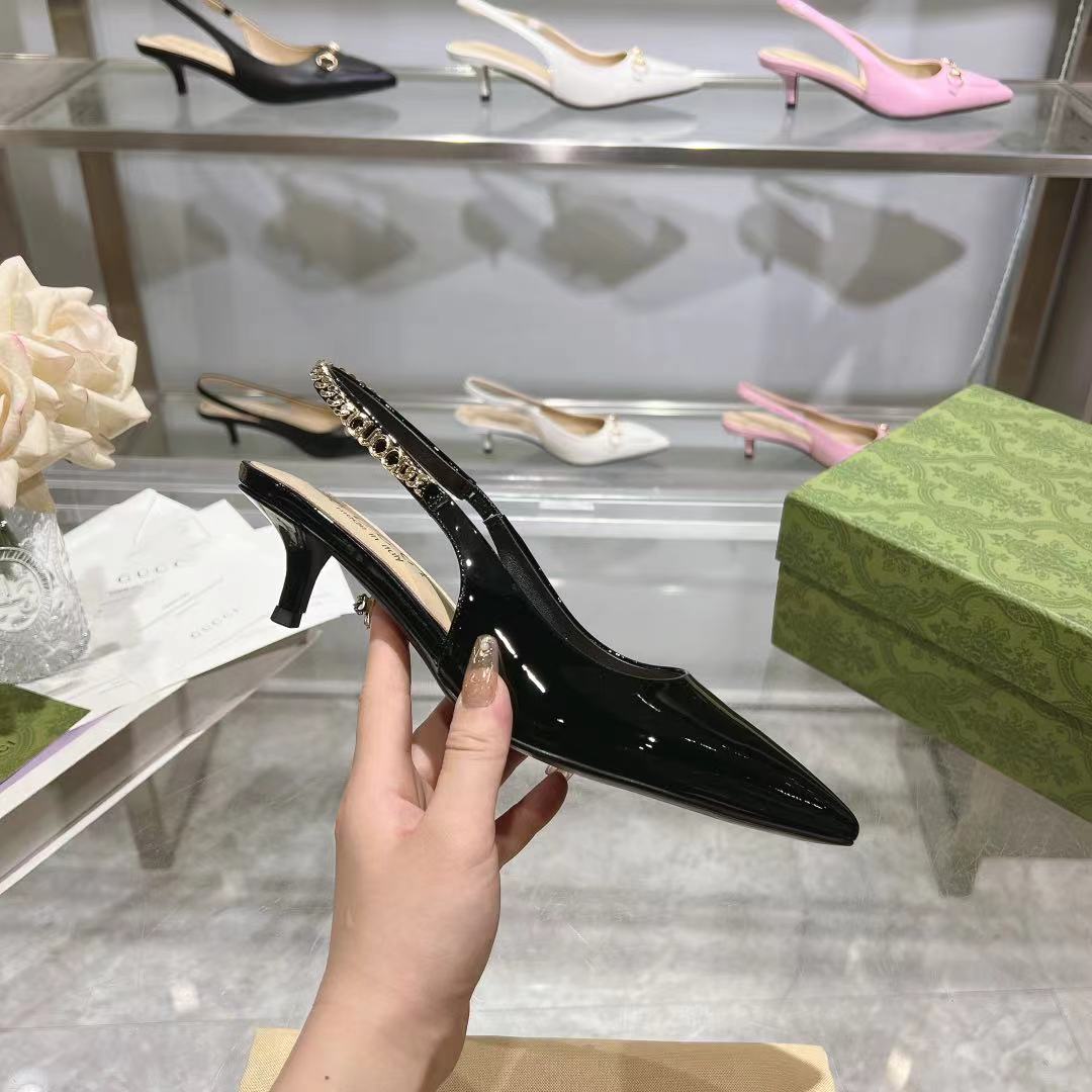 Gucci Signoria Slingback Pump - FashionPlug