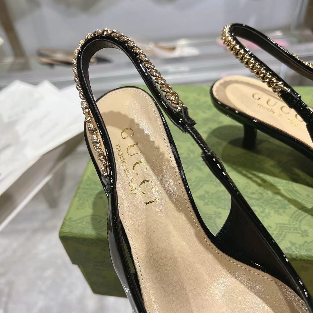 Gucci Signoria Slingback Pump - FashionPlug