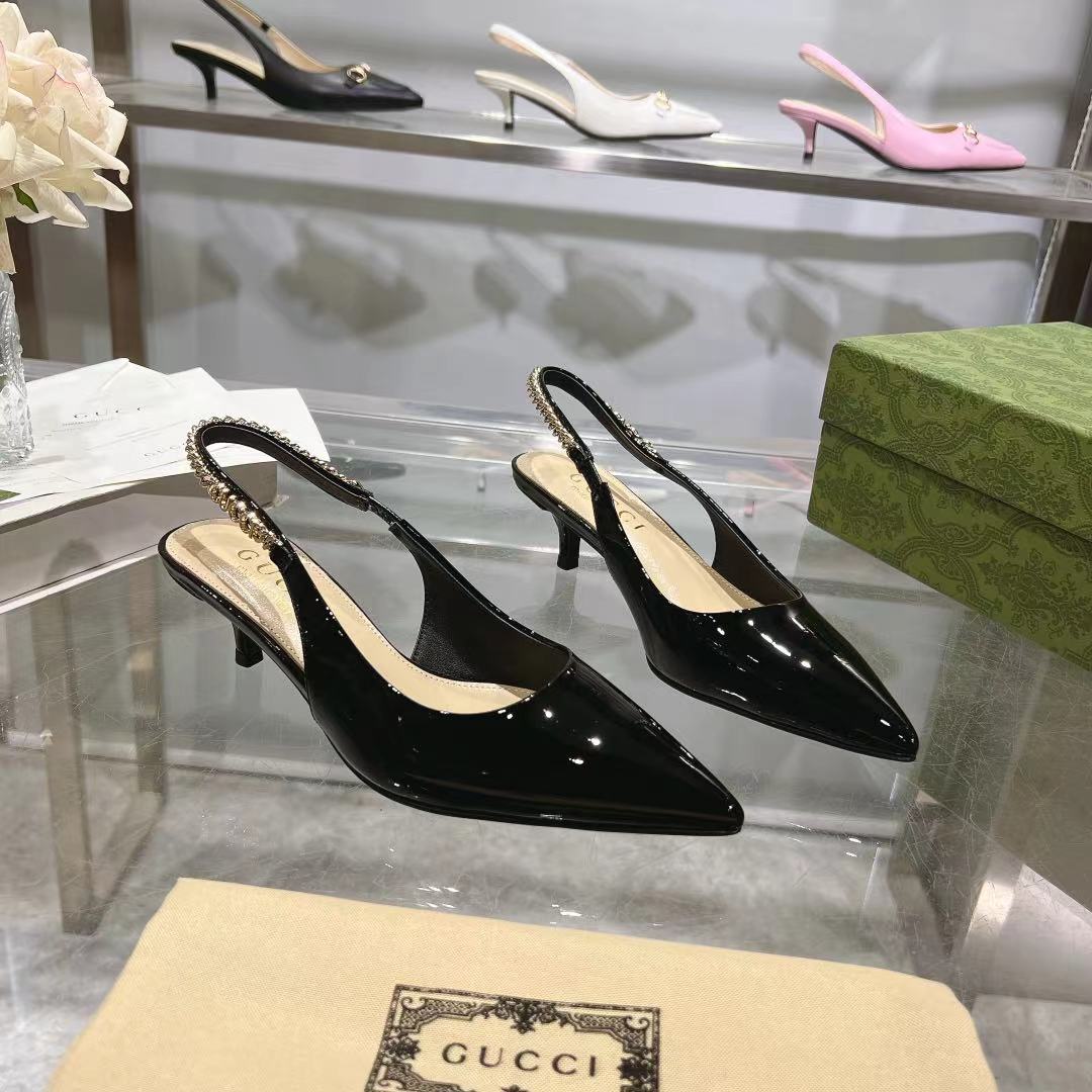 Gucci Signoria Slingback Pump - FashionPlug