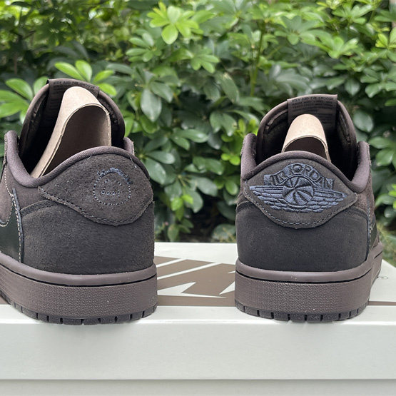 Travis Scott x Jordan Air Jordan 1 Low OG “Velvet Brown” Sneaker     DM7866-202 - FashionPlug