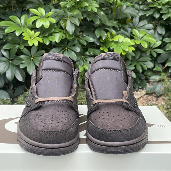 Travis Scott x Jordan Air Jordan 1 Low OG “Velvet Brown” Sneaker     DM7866-202 - FashionPlug