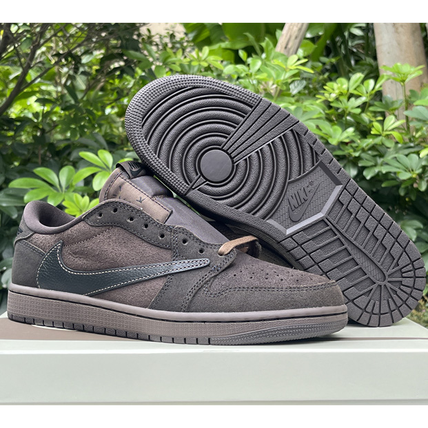 Travis Scott x Jordan Air Jordan 1 Low OG “Velvet Brown” Sneaker     DM7866-202 - FashionPlug