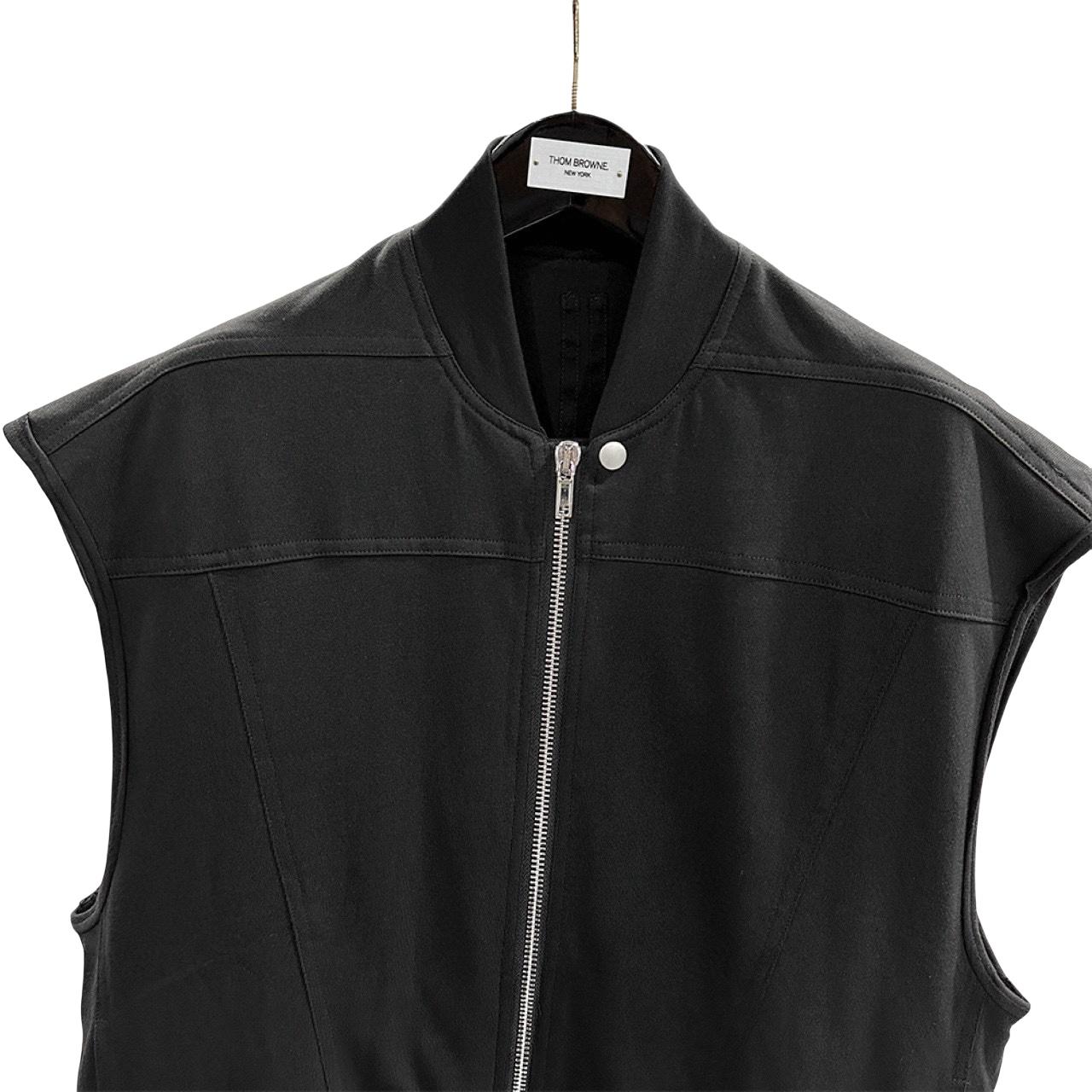 Rick Owens DRKSHDW Zip-up Cotton Vest - FashionPlug