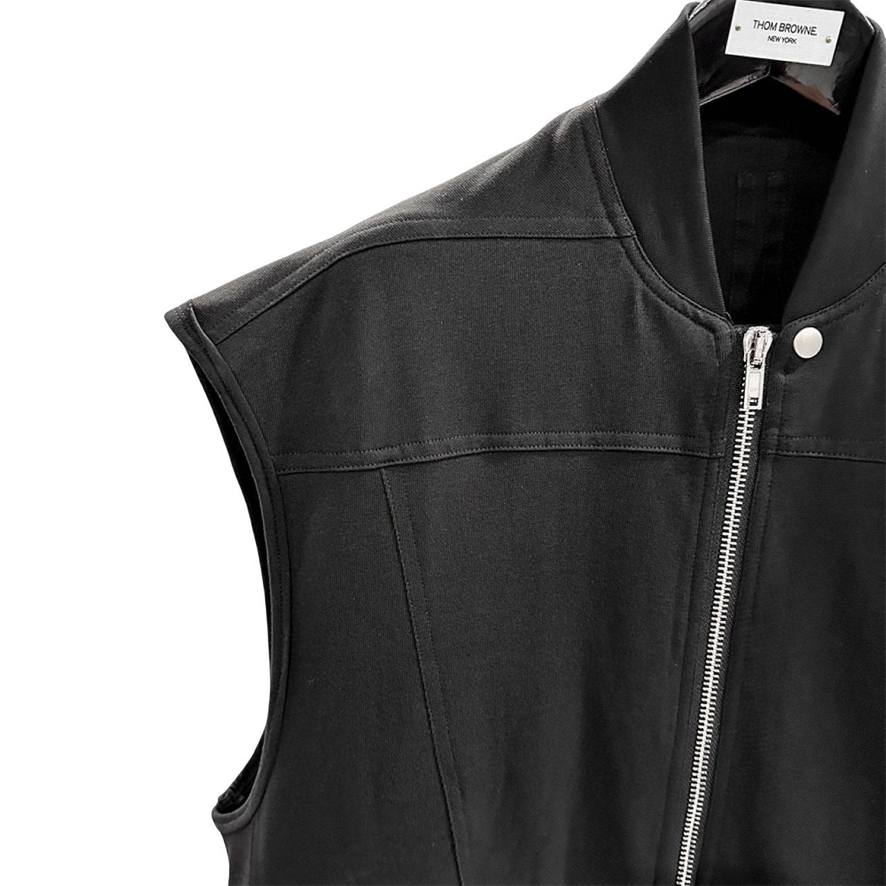 Rick Owens DRKSHDW Zip-up Cotton Vest - FashionPlug
