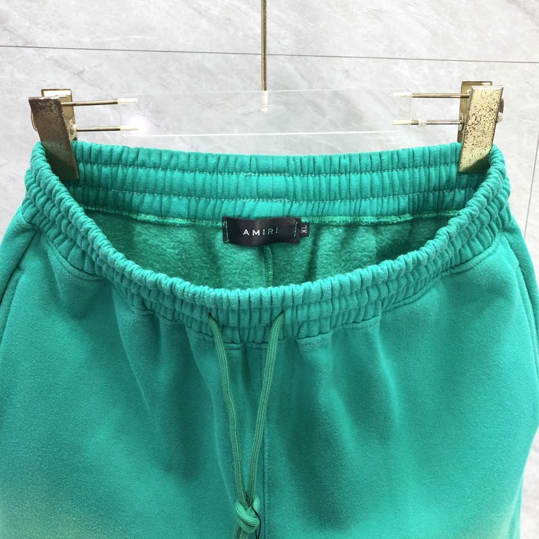Amiri Logo-print Drawstring-waistband Shorts - FashionPlug