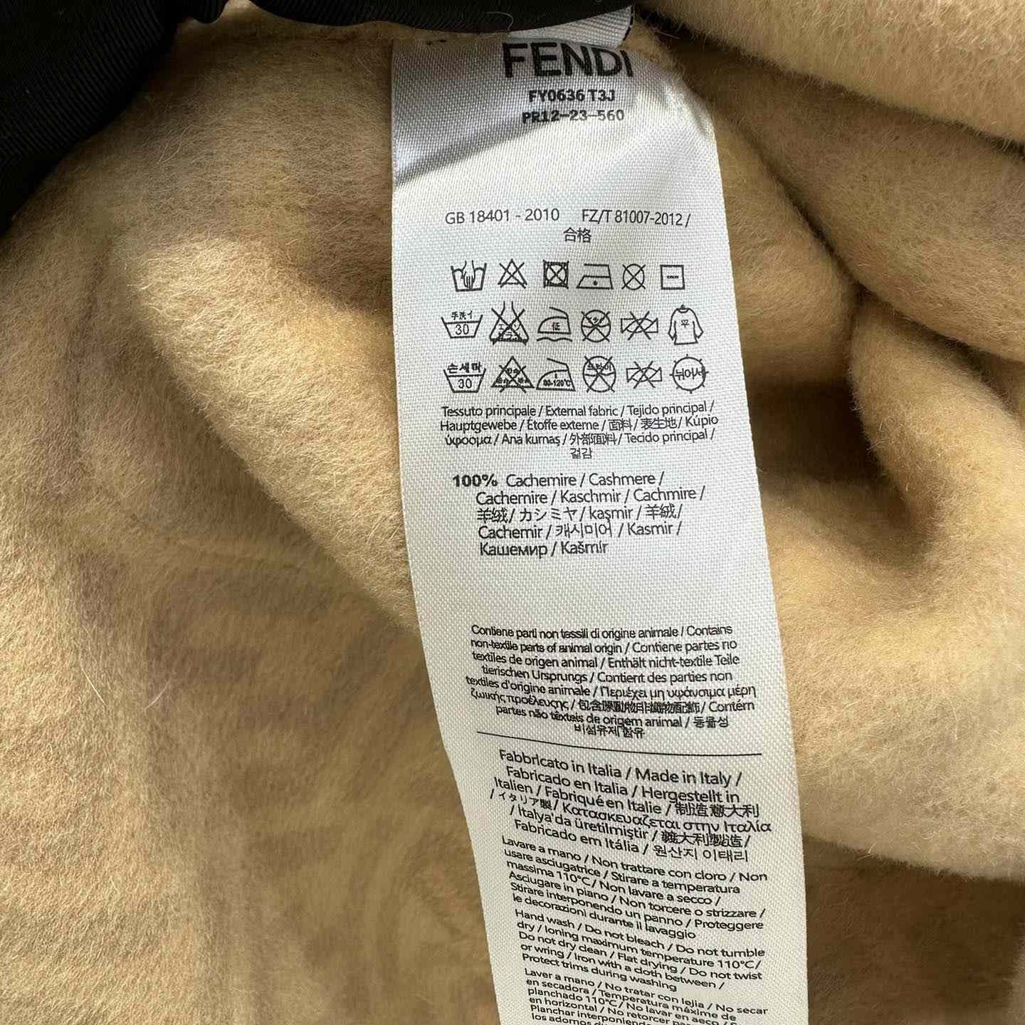 Fendi Wool Coat - FashionPlug
