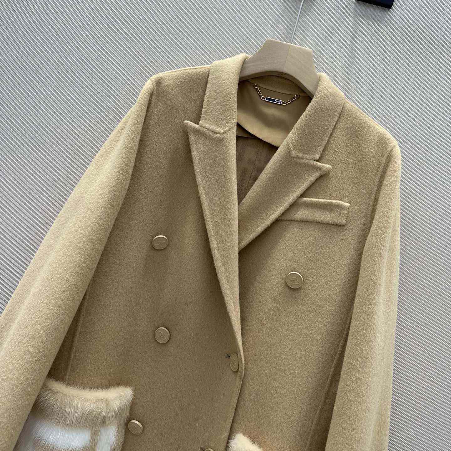 Fendi Wool Coat - FashionPlug