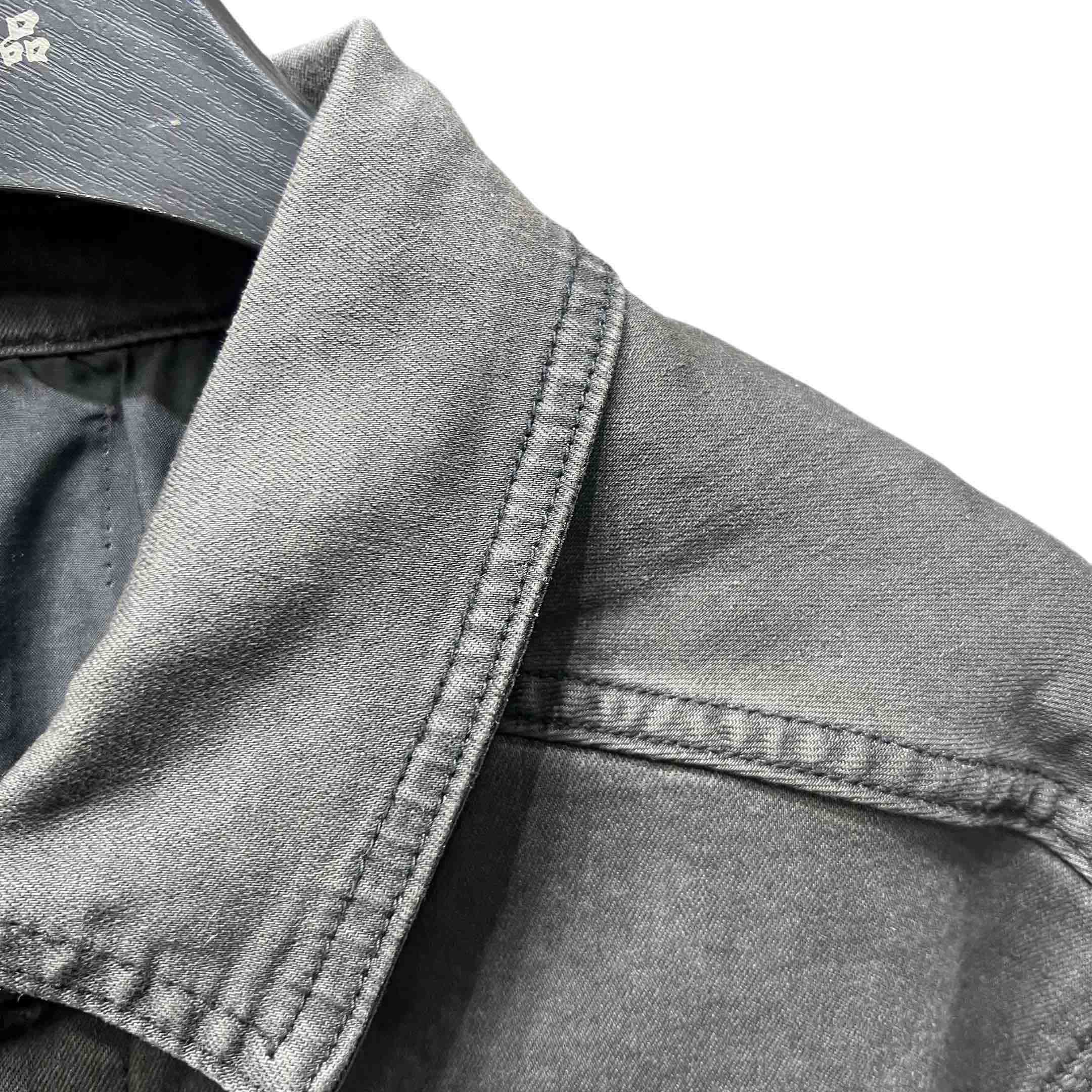 Rick Owens DRKSHDW Garment-dyed Shirt Jacket - FashionPlug