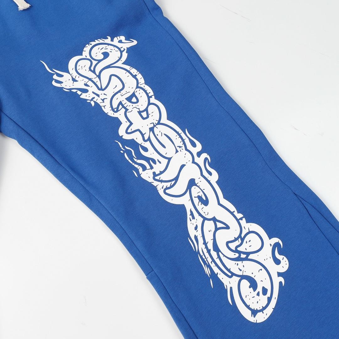 Hellstar Capsule 4 Blue Sweatpants - FashionPlug