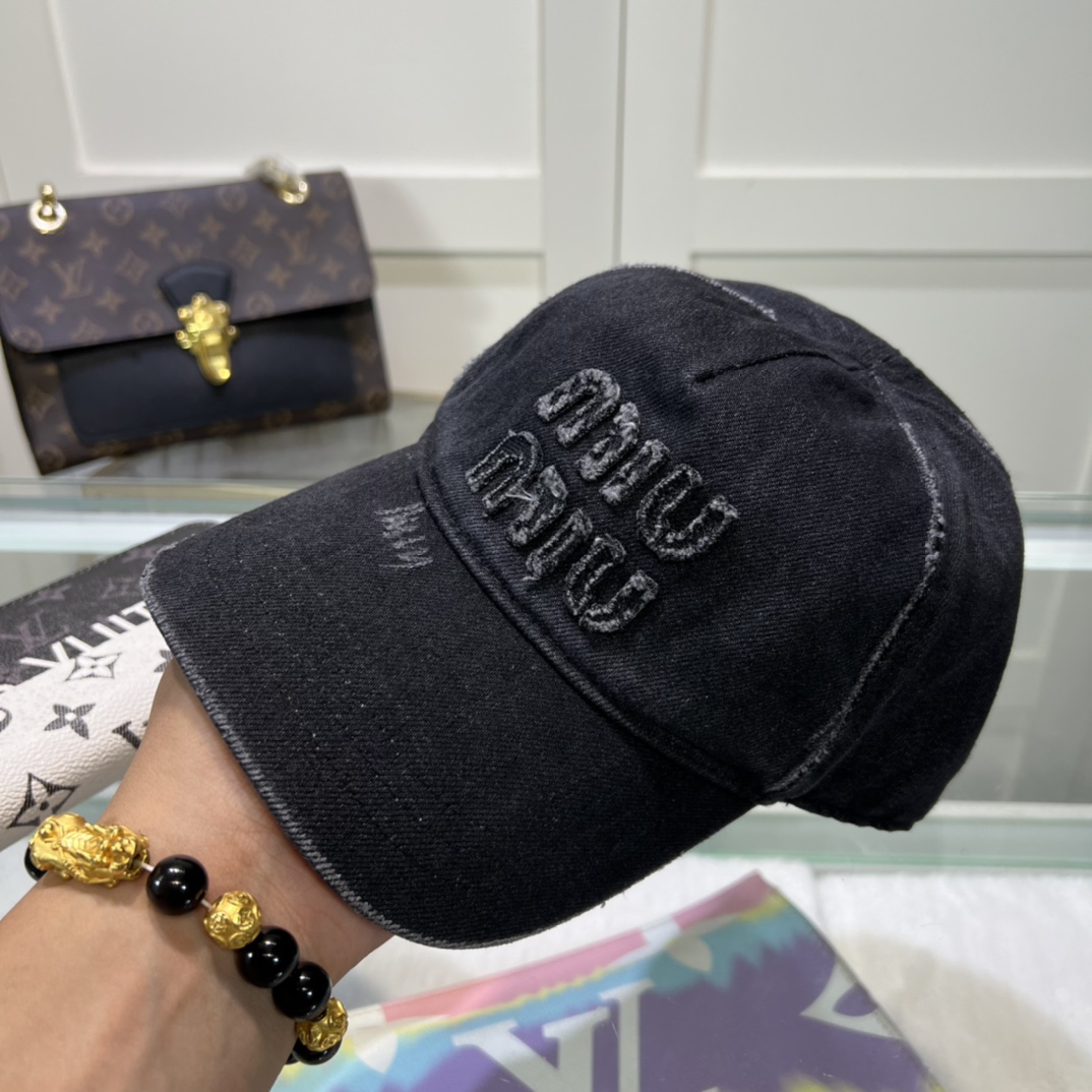 Miu Miu Baseball Cap - FashionPlug