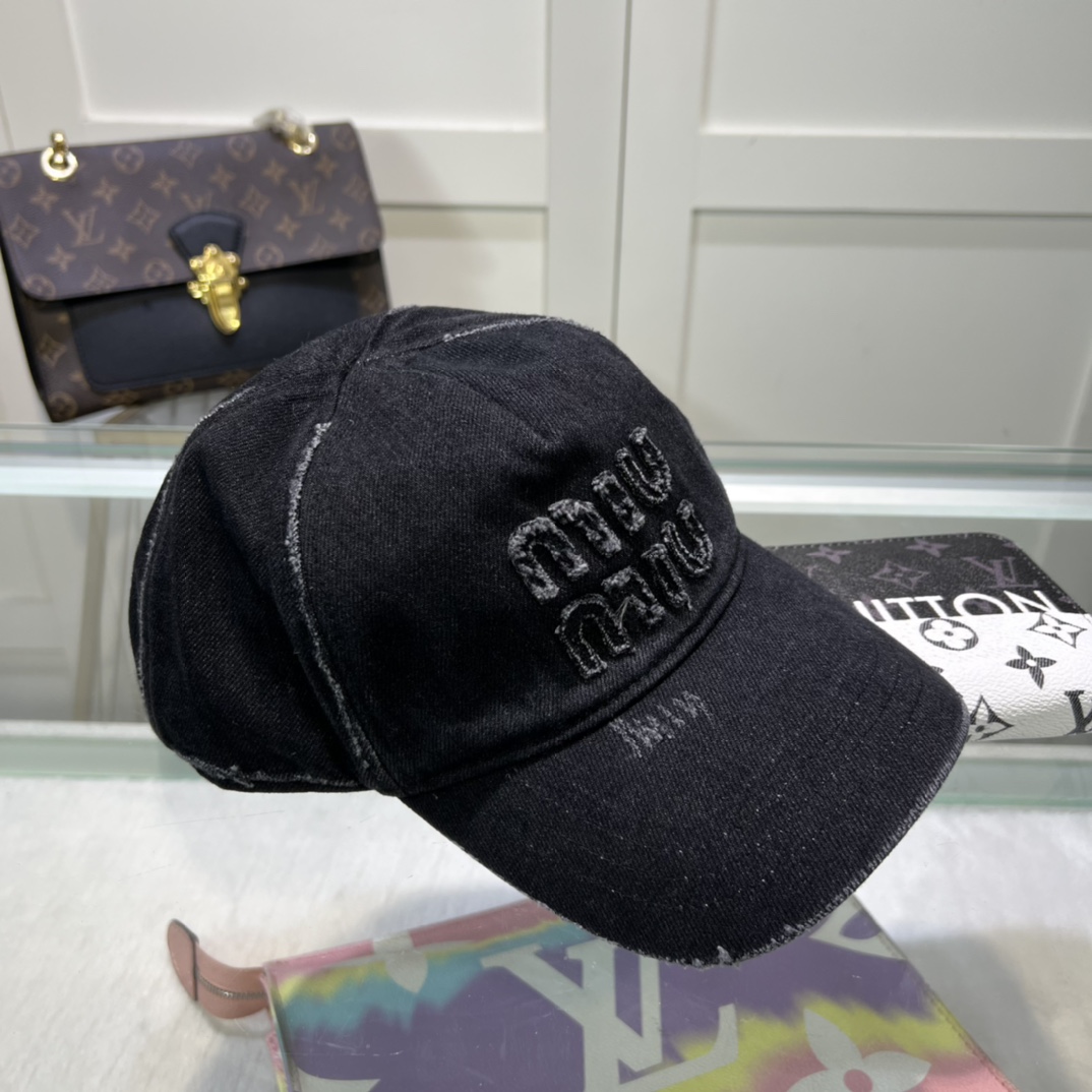 Miu Miu Baseball Cap - FashionPlug
