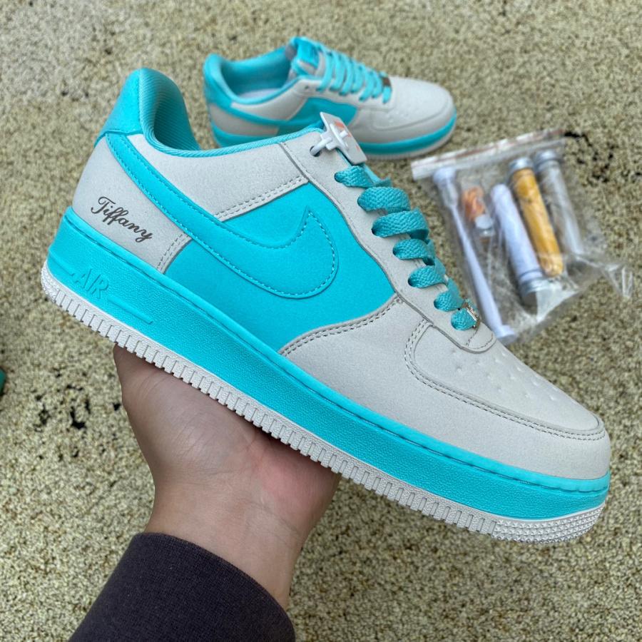 Nike x Tiffany & Co. Air Force 1 Low Sneaker          DZ1382-003 - FashionPlug