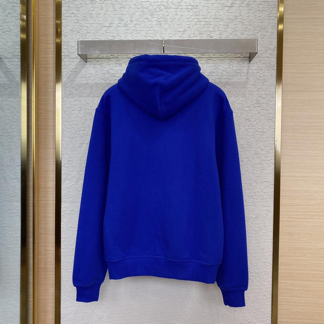 Burberry Cotton Zip Hoodie - FashionPlug