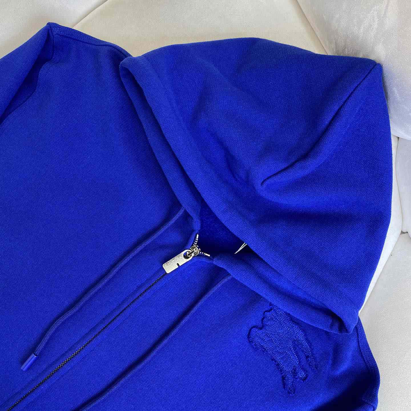 Burberry Cotton Zip Hoodie - FashionPlug