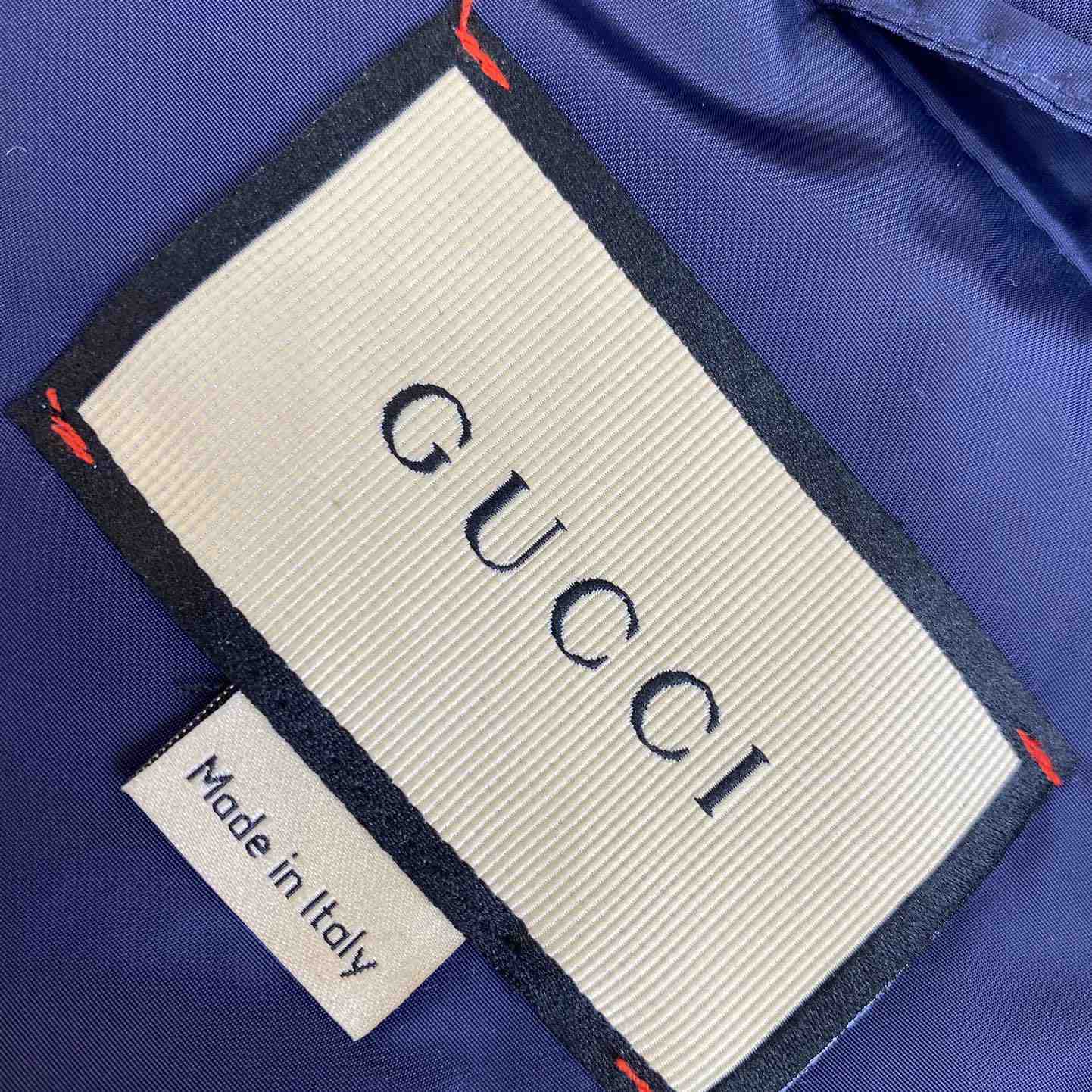 Gucci Jumbo GG Canvas Down Vest - FashionPlug
