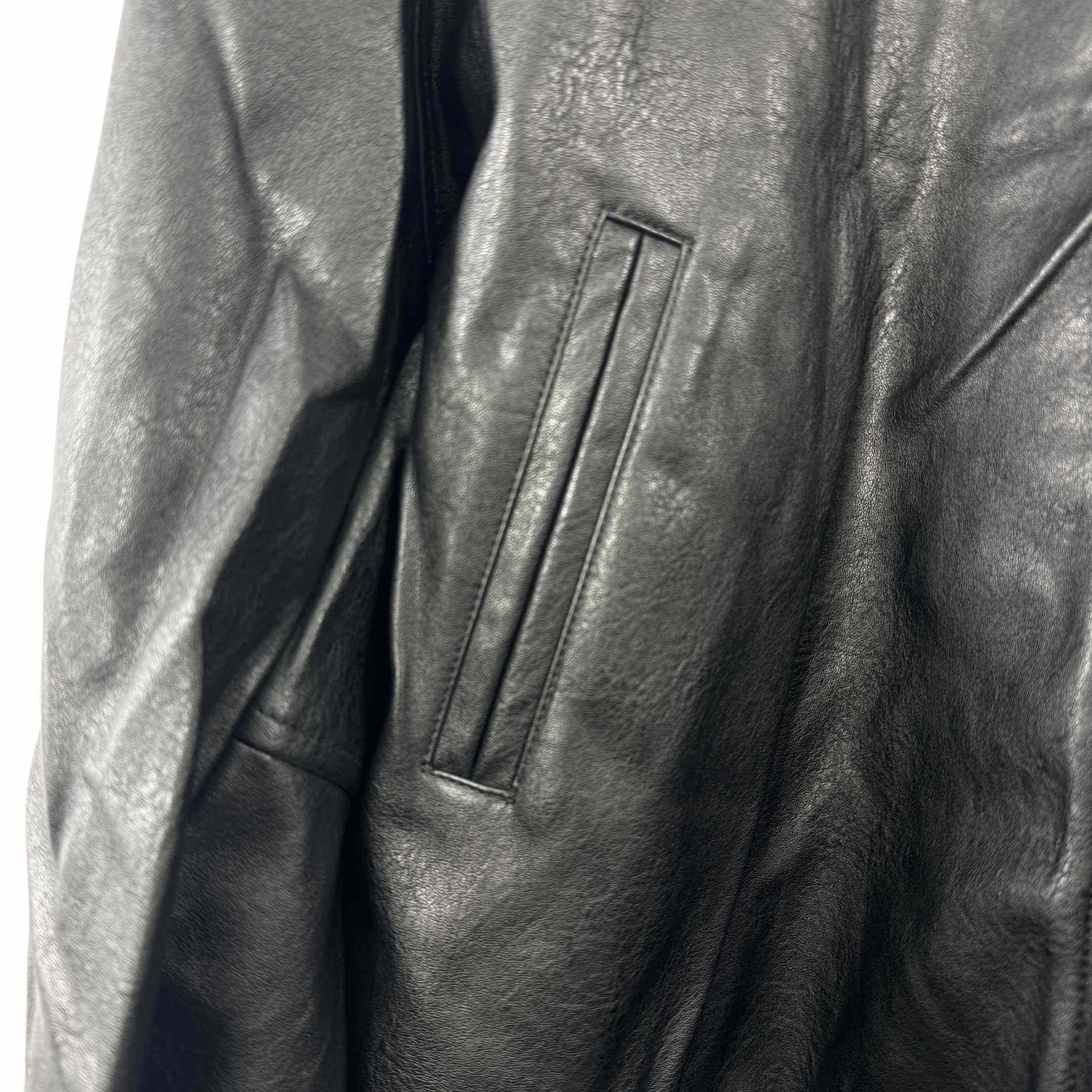 Enfants Riches Deprimes Opium Embroidered Leather Jacket - FashionPlug