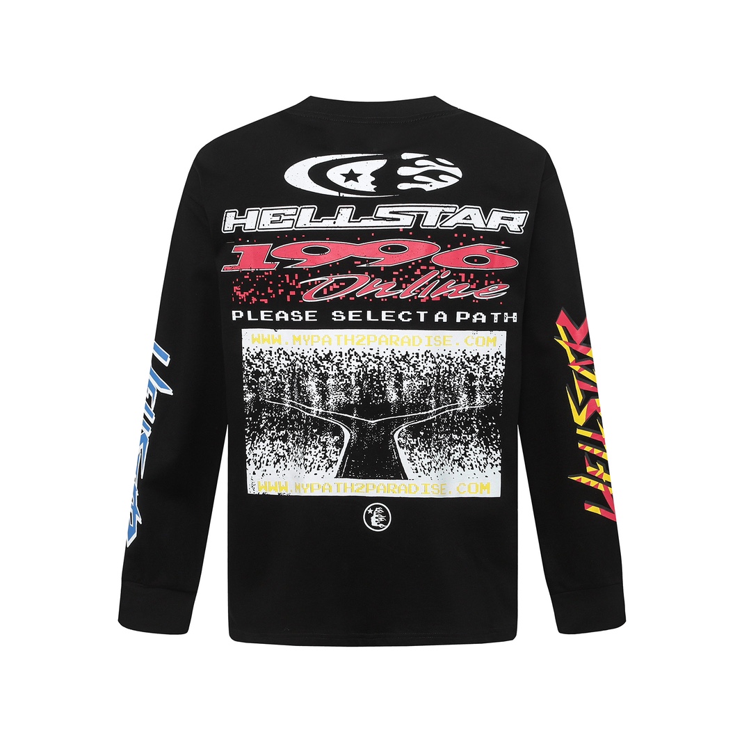 Hellstar Pixel Long Sleeve T-Shirt - FashionPlug