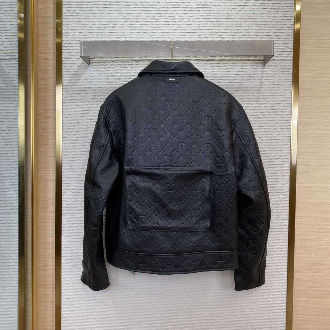 Louis Vuitton Monogram Embossed Utility Jacket    - FashionPlug