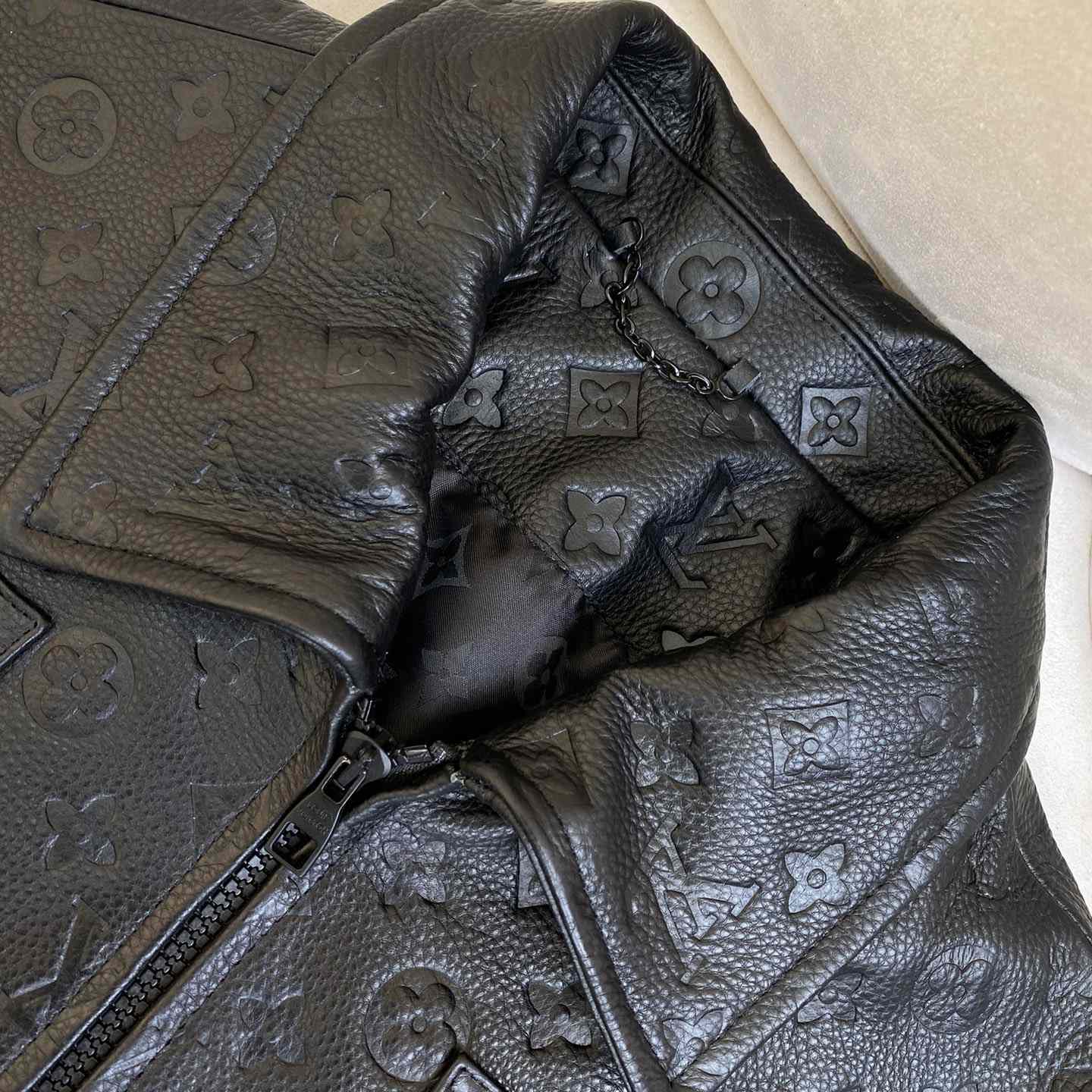Louis Vuitton Monogram Embossed Utility Jacket    - FashionPlug