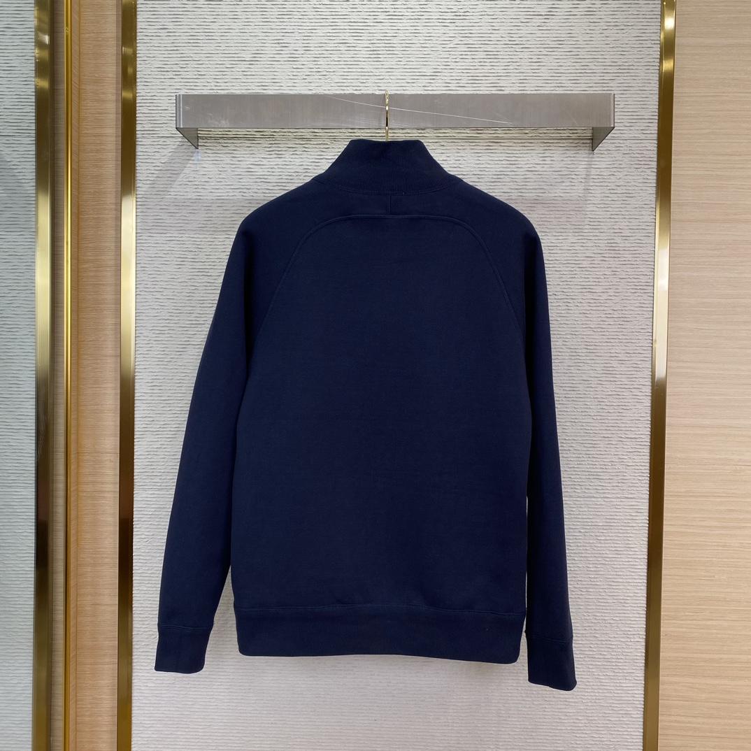 Dior Zip Up Sweatshirt - FashionPlug