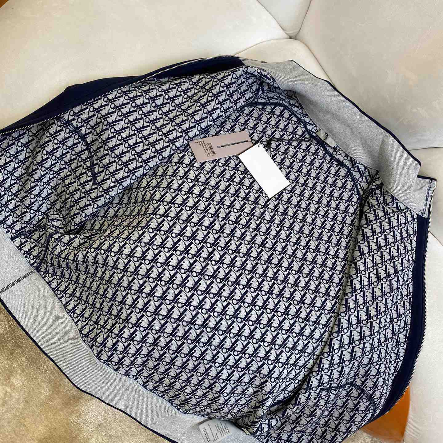 Dior Zip Up Sweatshirt - FashionPlug
