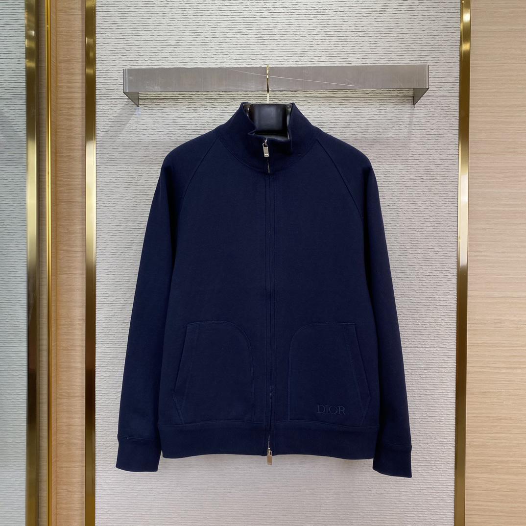 Dior Zip Up Sweatshirt - FashionPlug