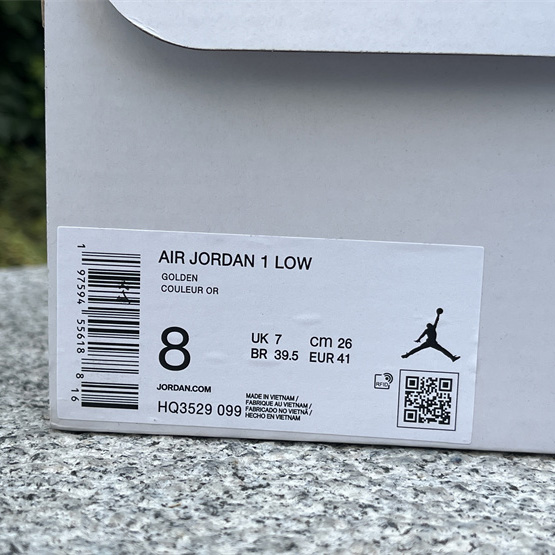 Jordan Air Jordan 1 Low Sneaker      HQ3529-099 - FashionPlug