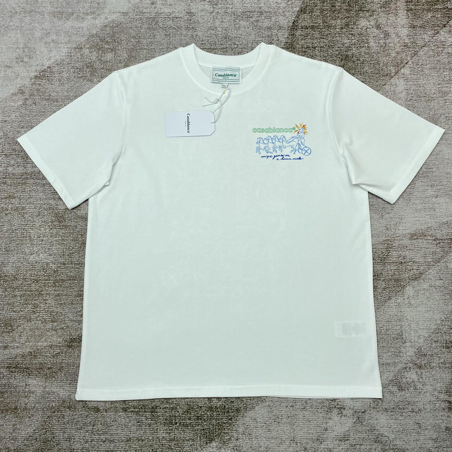 Casablanca Pentathlon T-Shirt   C902 - FashionPlug