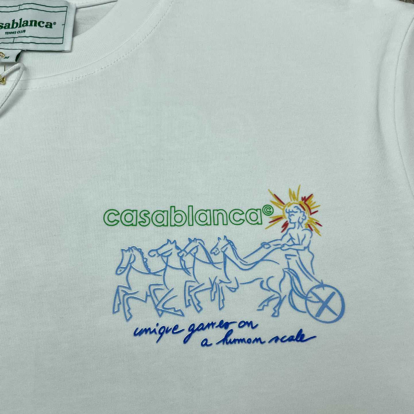 Casablanca Pentathlon T-Shirt   C902 - FashionPlug