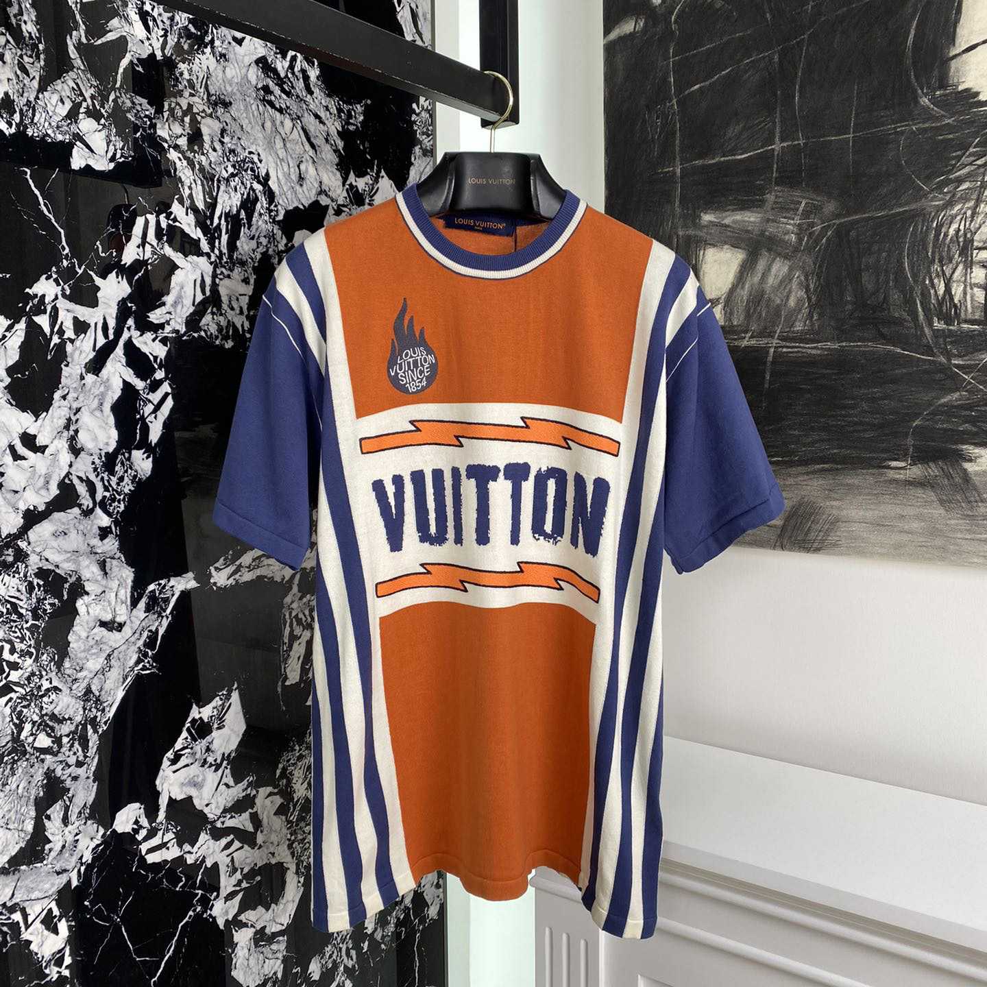 Louis Vuitton Short-Sleeved Cotton T-Shirt - FashionPlug