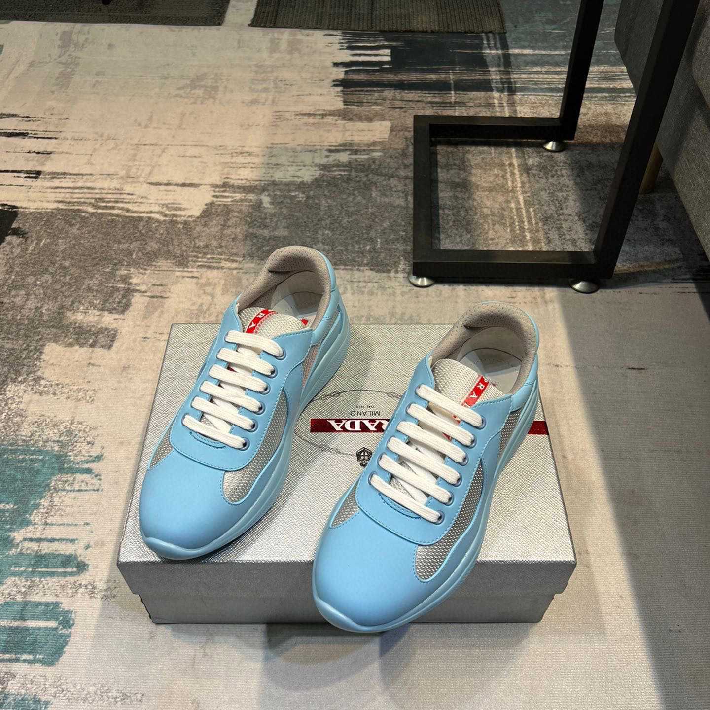 Prada America's Cup Sneakers - FashionPlug