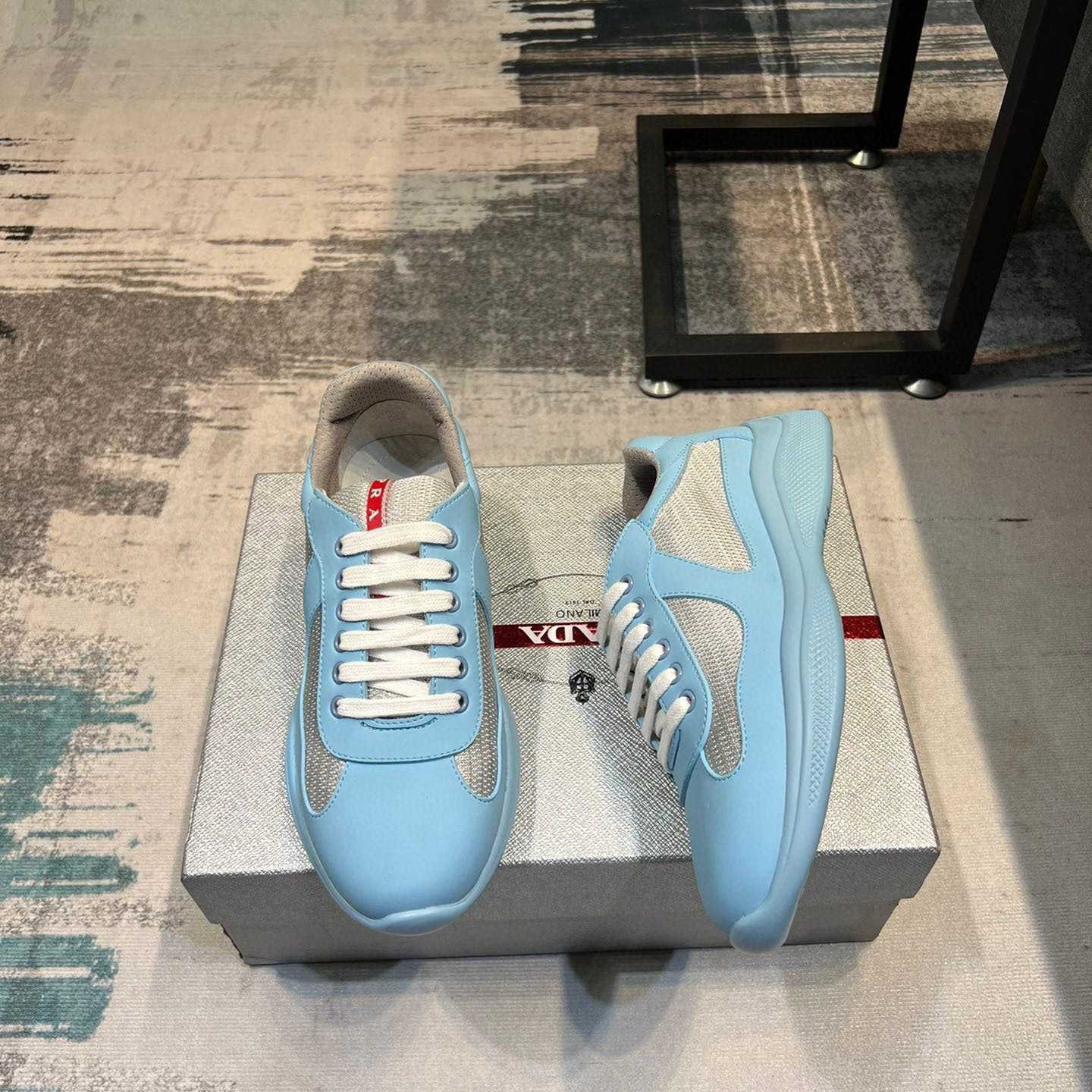 Prada America's Cup Sneakers - FashionPlug