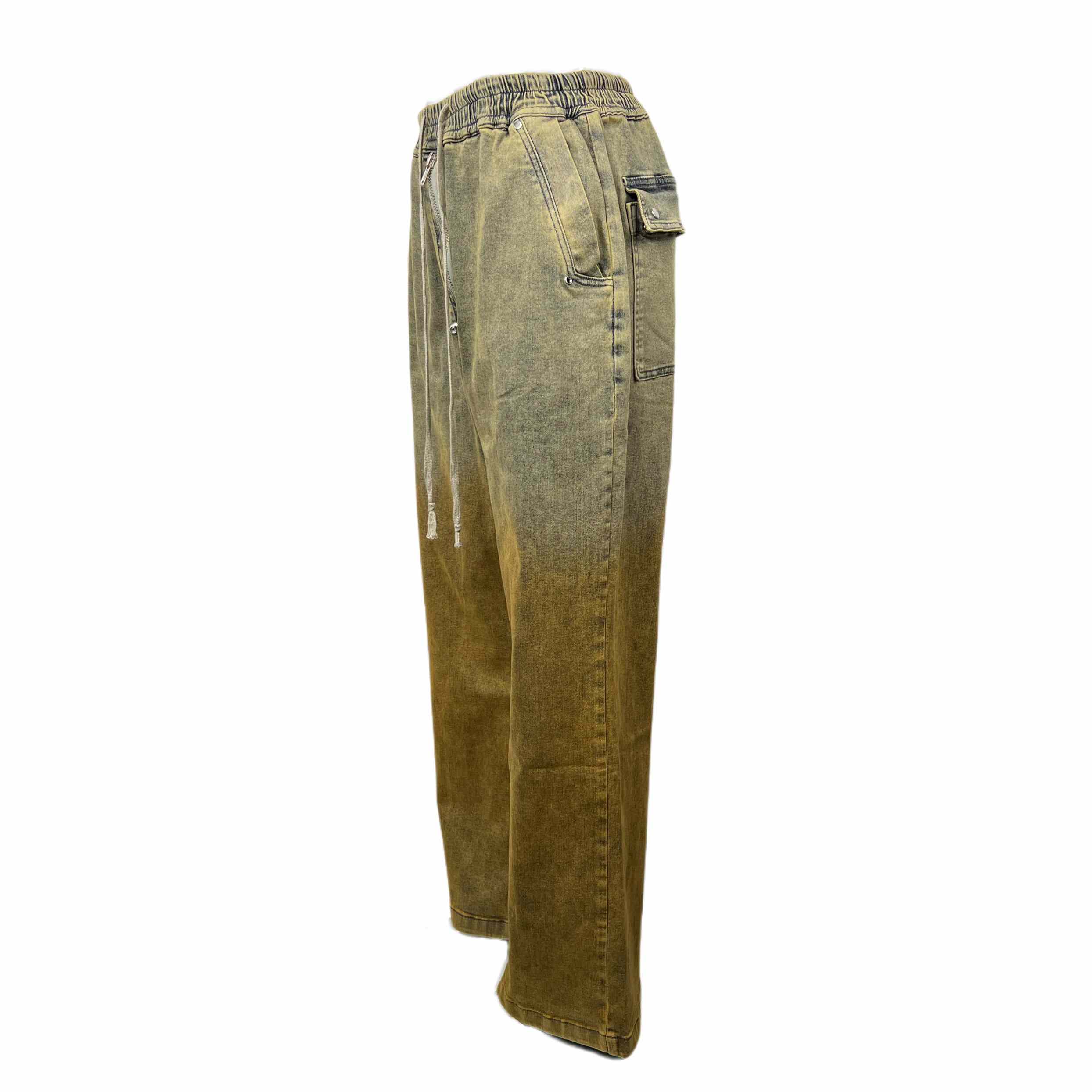 Rick Owens DRKSHDW Geth Belas Wide-leg Jeans - FashionPlug