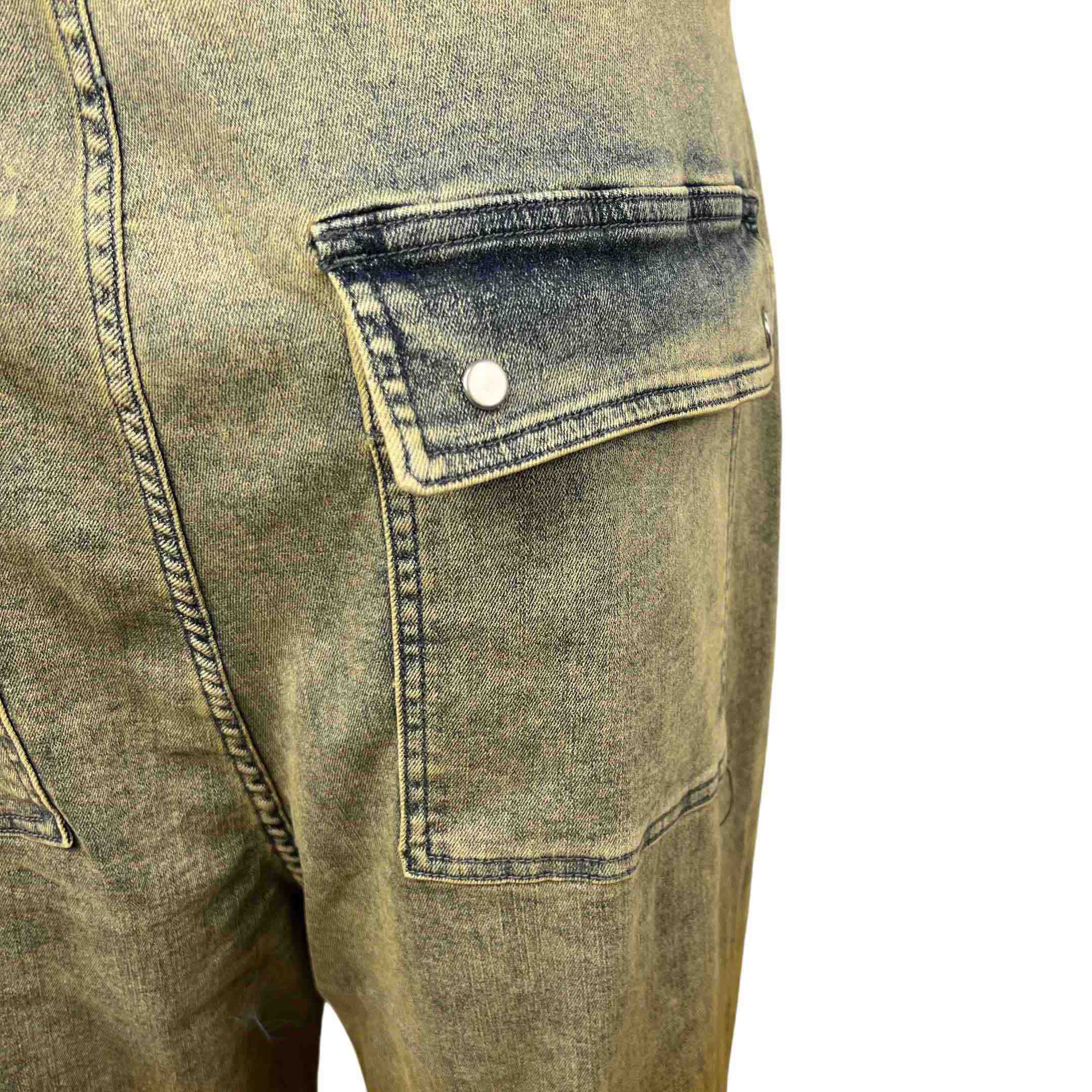 Rick Owens DRKSHDW Geth Belas Wide-leg Jeans - FashionPlug