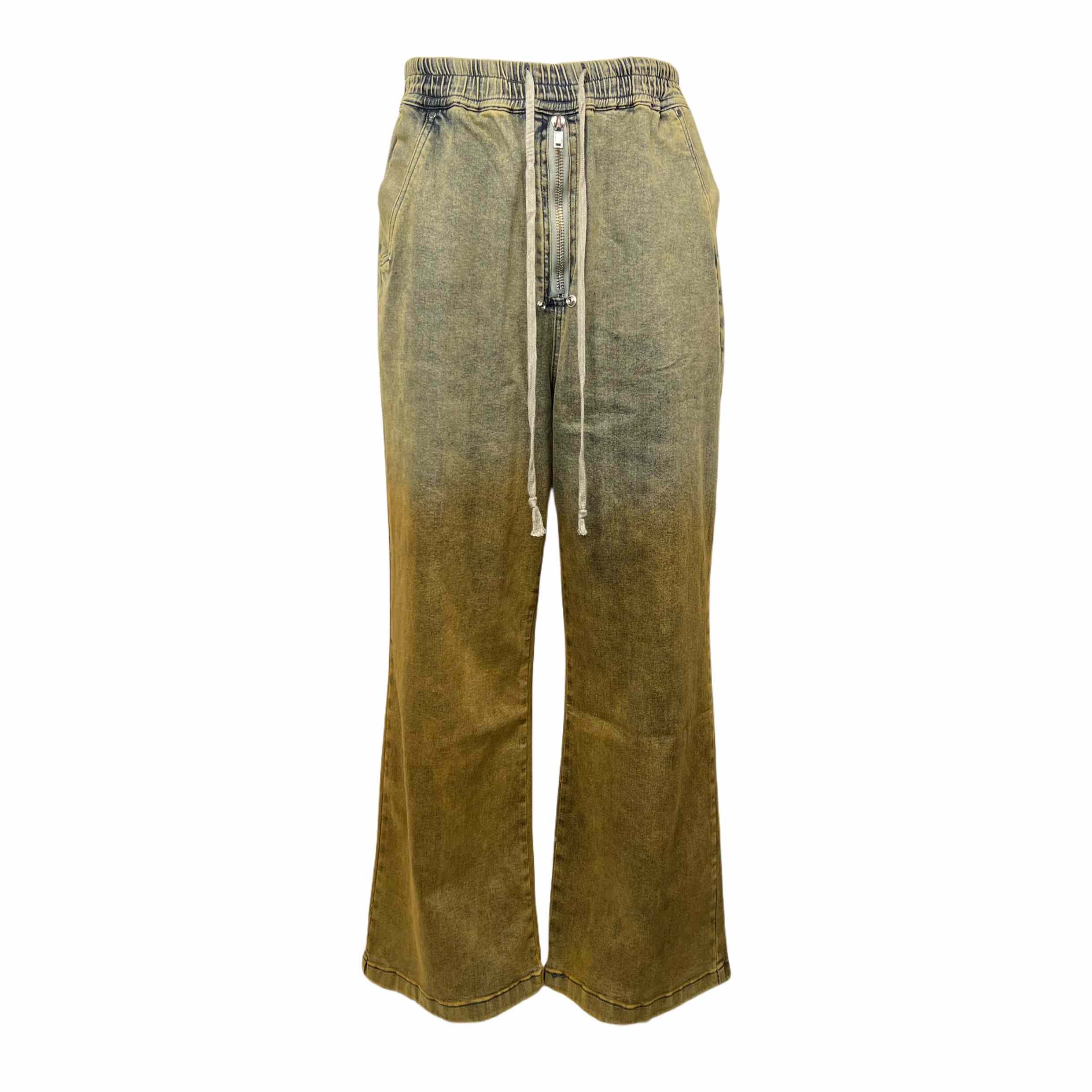 Rick Owens DRKSHDW Geth Belas Wide-leg Jeans - FashionPlug