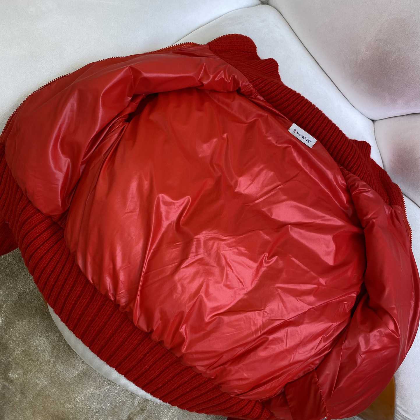 Moncler Down-Filled Bomber Jacket - FashionPlug