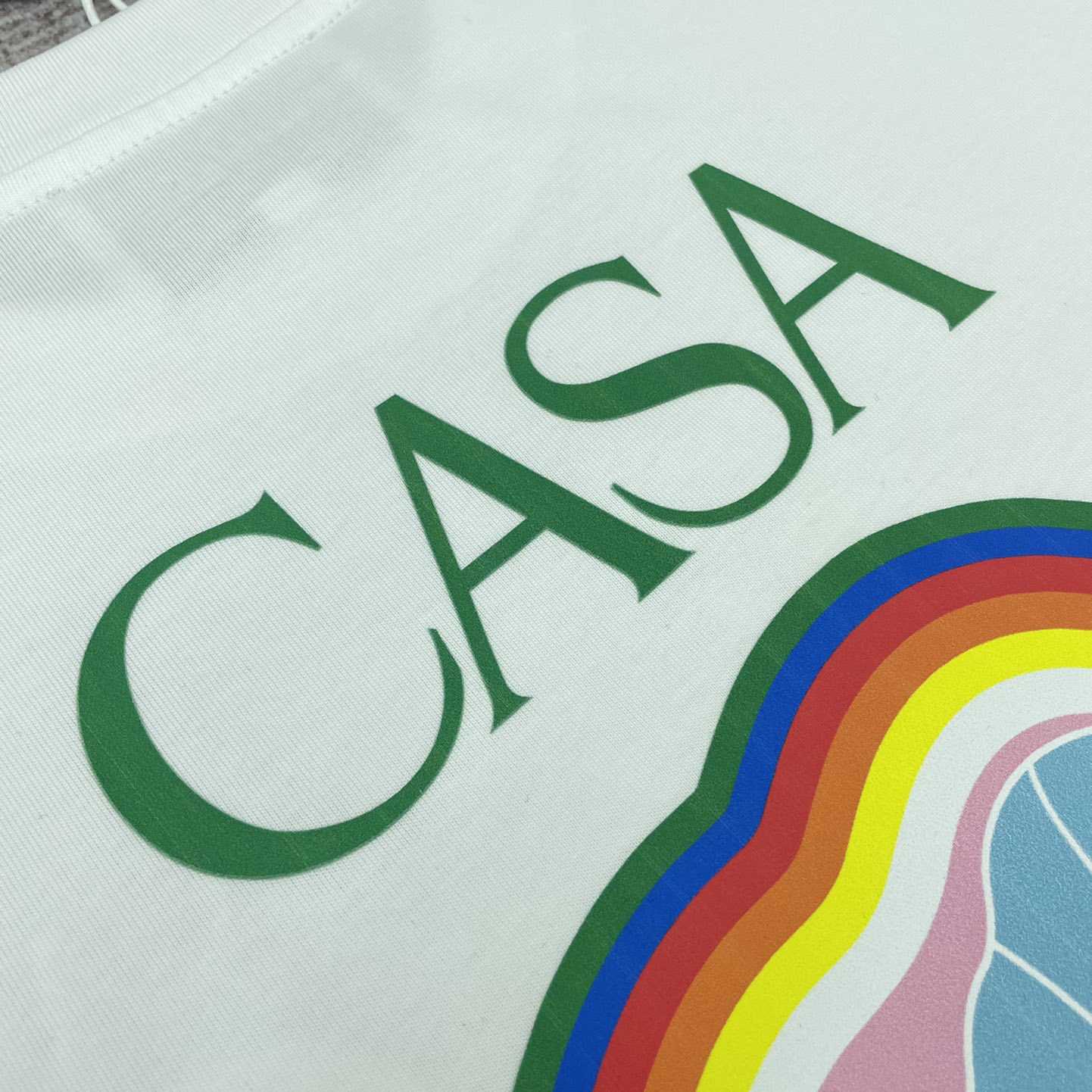 Casablanca Cotton T-shirt    C921 - FashionPlug