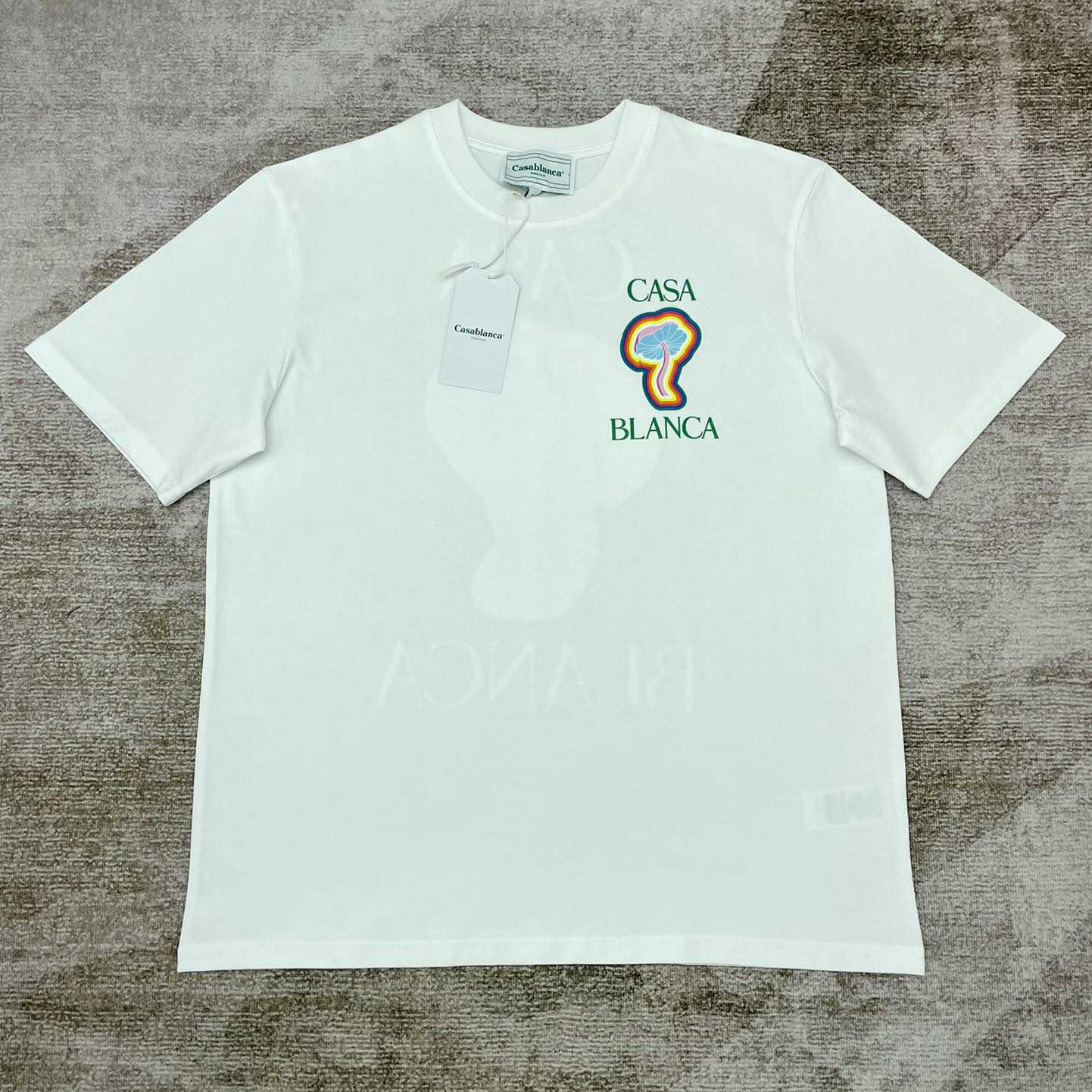 Casablanca Cotton T-shirt    C921 - FashionPlug
