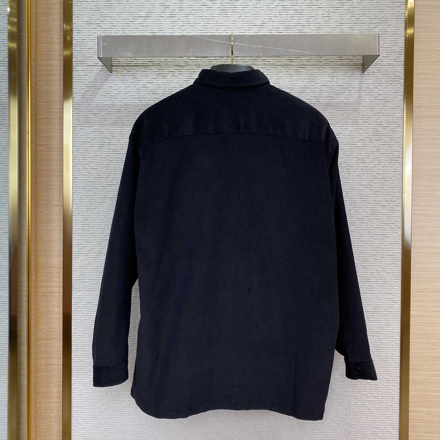 Prada Pinwale Corduroy Shirt - FashionPlug