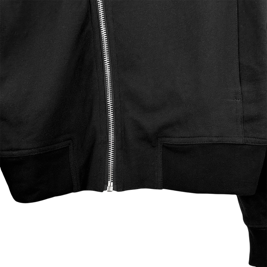 Rick Owens Off-centre Zip-up Jacket - FashionPlug