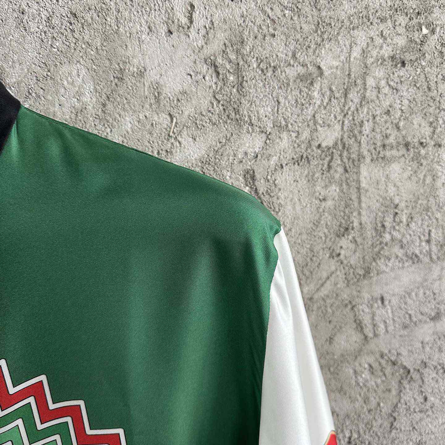 Casablanca Futuro Optimisto Print Shir - FashionPlug