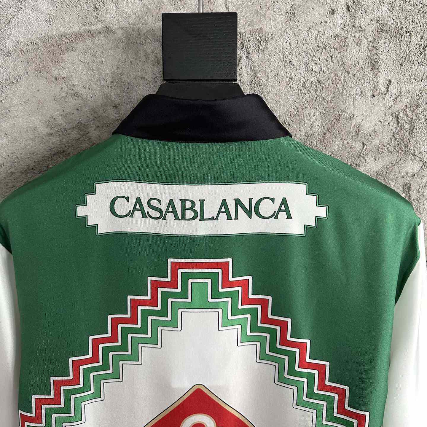 Casablanca Futuro Optimisto Print Shir - FashionPlug