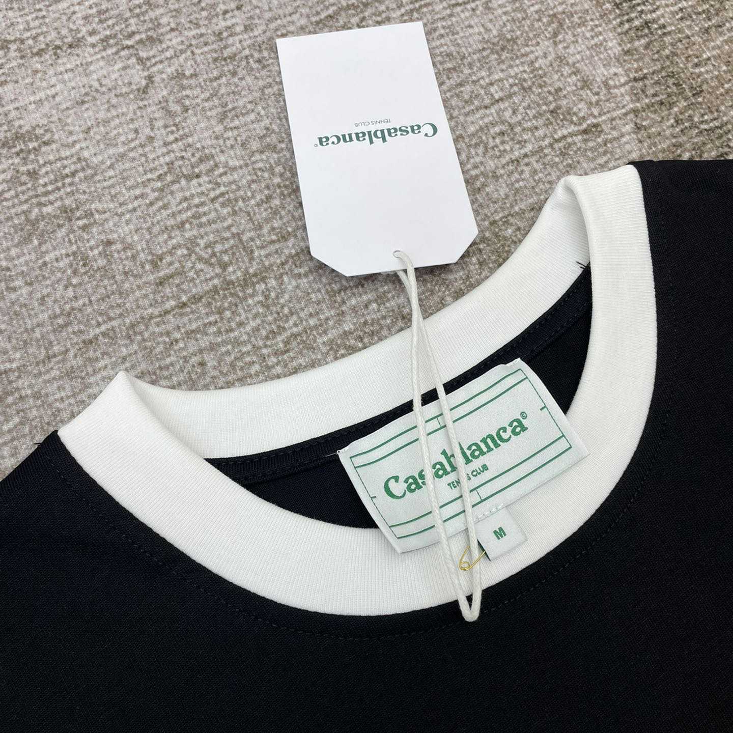 Casablanca Cotton T-Shirt   C910 - FashionPlug
